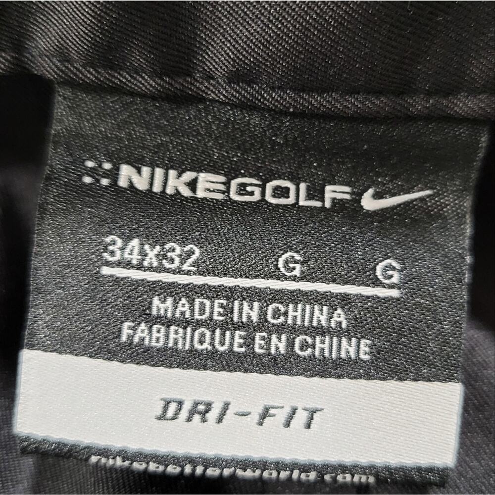Nike Golf Dri-Fit Black Pants Size 34x32 - Picture 6 of 10